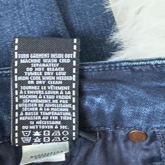 7 For All Mankind B(air) The Skinny Duchess Wash Jeans Sz 27 - Picture 9 of 10